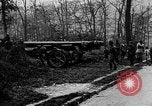 Image of 155mm long gun towed by army truck France, 1918, second 10 stock footage video 65675048427