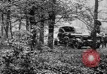 Image of 155mm long gun towed by army truck France, 1918, second 14 stock footage video 65675048427