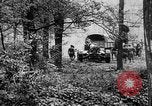 Image of 155mm long gun towed by army truck France, 1918, second 24 stock footage video 65675048427