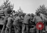 Image of Preparing 155mm gun for towing France, 1918, second 19 stock footage video 65675048429