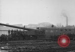 Image of WWI railroad guns France, 1918, second 39 stock footage video 65675048430