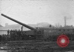 Image of WWI railroad guns France, 1918, second 59 stock footage video 65675048430