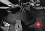 Image of World War 1 American Army helmets assembled at Ford plant Philadelphia Pennsylvania USA, 1918, second 19 stock footage video 65675048436