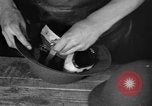 Image of World War 1 American Army helmets assembled at Ford plant Philadelphia Pennsylvania USA, 1918, second 23 stock footage video 65675048436