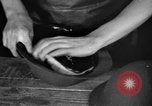 Image of World War 1 American Army helmets assembled at Ford plant Philadelphia Pennsylvania USA, 1918, second 24 stock footage video 65675048436