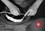 Image of World War 1 American Army helmets assembled at Ford plant Philadelphia Pennsylvania USA, 1918, second 27 stock footage video 65675048436