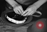 Image of World War 1 American Army helmets assembled at Ford plant Philadelphia Pennsylvania USA, 1918, second 29 stock footage video 65675048436