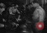 Image of World War 1 American Army helmets assembled at Ford plant Philadelphia Pennsylvania USA, 1918, second 47 stock footage video 65675048436