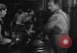 Image of World War 1 American Army helmets assembled at Ford plant Philadelphia Pennsylvania USA, 1918, second 49 stock footage video 65675048436