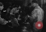 Image of World War 1 American Army helmets assembled at Ford plant Philadelphia Pennsylvania USA, 1918, second 51 stock footage video 65675048436