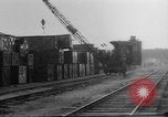 Immagine di Ferrovia le consegne di AEF logistics center in Francia Romorantin Francia, 1918, secondo 51 filmato di repertorio 65675048441