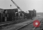 Immagine di Ferrovia le consegne di AEF logistics center in Francia Romorantin Francia, 1918, secondo 52 filmato di repertorio 65675048441