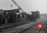 Immagine di Ferrovia le consegne di AEF logistics center in Francia Romorantin Francia, 1918, secondo 53 filmato di repertorio 65675048441