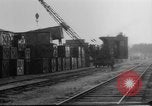 Immagine di Ferrovia le consegne di AEF logistics center in Francia Romorantin Francia, 1918, secondo 54 filmato di repertorio 65675048441