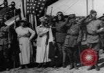 Standbild General de L'Espee an Army Air Service Center Romorantin Frankreich, 1918, aus Sekunde 47 historischem Filmmaterial Videoclip 65675048444