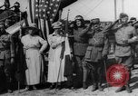 Standbild General de L'Espee an Army Air Service Center Romorantin Frankreich, 1918, aus Sekunde 49 historischem Filmmaterial Videoclip 65675048444