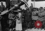 Standbild General de L'Espee an Army Air Service Center Romorantin Frankreich, 1918, aus Sekunde 59 historischem Filmmaterial Videoclip 65675048444
