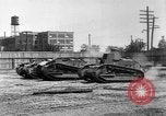 Image of Renault FT tanks Bridgeport Connecticut USA, 1918, second 9 stock footage video 65675048445