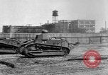 Image of Renault FT tanks Bridgeport Connecticut USA, 1918, second 15 stock footage video 65675048445