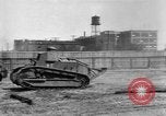 Image of Renault FT tanks Bridgeport Connecticut USA, 1918, second 16 stock footage video 65675048445