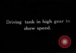 Standbild Ersten Weltkrieg era Mark VIII Tank testen Bridgeport Connecticut USA, 1918, aus Sekunde 1 historischem Filmmaterial Videoclip 65675048448