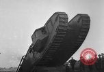 Standbild Ersten Weltkrieg era Mark VIII Tank testen Bridgeport Connecticut USA, 1918, aus Sekunde 49 historischem Filmmaterial Videoclip 65675048448