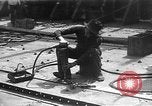 Image of fabricating steel plates for use in ships Italy, 1918, second 7 stock footage video 65675048473