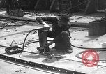 Image of fabricating steel plates for use in ships Italy, 1918, second 8 stock footage video 65675048473