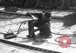 Image of fabricating steel plates for use in ships Italy, 1918, second 9 stock footage video 65675048473