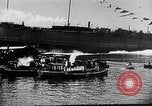 Image of fabricating steel plates for use in ships Italy, 1918, second 46 stock footage video 65675048473