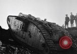 Image of British Mk IV tank France, 1918, second 3 stock footage video 65675048478