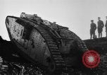 Image of British Mk IV tank France, 1918, second 5 stock footage video 65675048478