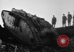 Image of British Mk IV tank France, 1918, second 15 stock footage video 65675048478