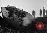 Image of British Mk IV tank France, 1918, second 16 stock footage video 65675048478