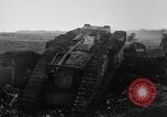 Image of British Mk IV tank France, 1918, second 30 stock footage video 65675048478