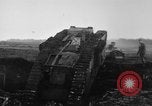 Image of British Mk IV tank France, 1918, second 32 stock footage video 65675048478