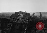 Image of British Mk IV tank France, 1918, second 36 stock footage video 65675048478