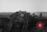 Image of British Mk IV tank France, 1918, second 39 stock footage video 65675048478