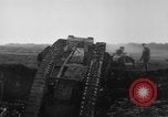 Image of British Mk IV tank France, 1918, second 41 stock footage video 65675048478