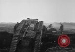 Image of British Mk IV tank France, 1918, second 47 stock footage video 65675048478