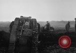 Image of British Mk IV tank France, 1918, second 56 stock footage video 65675048478