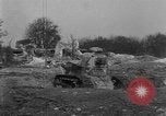 Standbild Allied Tank Frankreich, 1918, aus Sekunde 46 historischem Filmmaterial Videoclip 65675048488