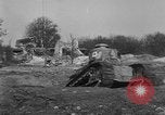 Standbild Allied Tank Frankreich, 1918, aus Sekunde 50 historischem Filmmaterial Videoclip 65675048488