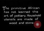 Image tribu africaine l'Afrique, 1931, de la seconde 57 séquences d'archives historiques vidéo 65675048506