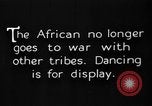 Image of African tribesmen Africa, 1931, second 3 stock footage video 65675048507