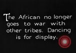 Image of African tribesmen Africa, 1931, second 5 stock footage video 65675048507