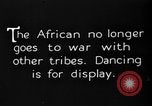 Image of African tribesmen Africa, 1931, second 6 stock footage video 65675048507