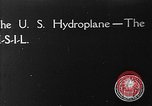 Standbild HSIL Flugboot United States USA, 1917, aus Sekunde 1 historischem Filmmaterial Videoclip 65675048545