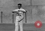Standbild Jai Alai Spiel Spanien, 1956, aus Sekunde 5 historischem Filmmaterial Videoclip 65675048546