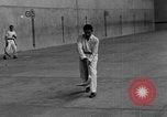 Standbild Jai Alai Spiel Spanien, 1956, aus Sekunde 7 historischem Filmmaterial Videoclip 65675048546